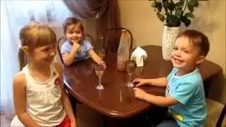 Дарья, Дима и Карина   любители сока Xan Vitan!