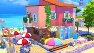 Latteria San Giorgio | Luca | The Disney Save #109 | Sims 4 Save File Speed Build