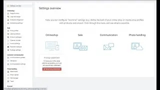 Customising Your Shop - Logo & Design, Pages & Menu