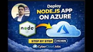 Deploy Node js App on Azure Web App  Step by Step Tutorial