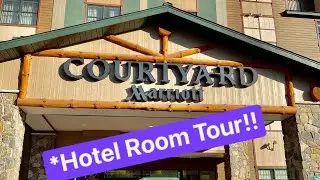 Hotel Room Tour at the Courtyard Marriott Lake George, NY #lakegeorge