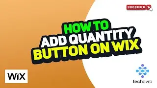 How to Add Quantity Button on Wix 2024