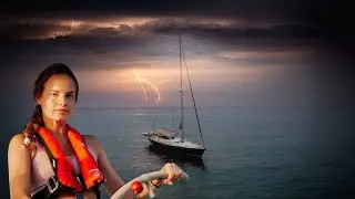 STORM Behind Anchor 50 KNOTS Of Wind 😱 - Family Sailing Life