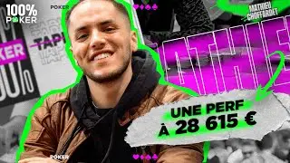 Mathieu Choffardet pose une perf à 5 chiffres à San Remo (100% Poker)
