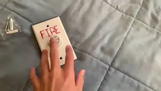 [Read description] InvisiBELL 12W-FSH-A Single gang horn demo