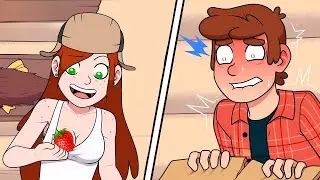 Wendy's Surprise Appearance | Gravity Falls | Comic dub | 4K UHD