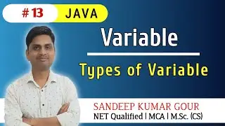 Variable in JAVA | Type of Variable