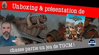 Unboxing et présentation de règles de Chasse Partie de TGCM