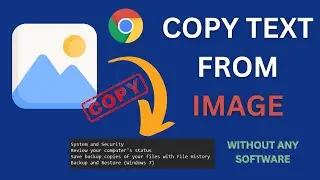 How to Copy Text From Image Free | Without Any Software | #windows #image #windows