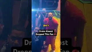 Drake Was FR Gonna Fight This Fan 😭 #drake