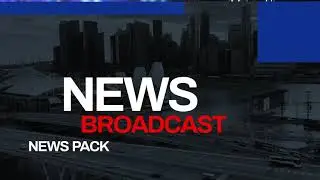 Exceptional After Effects ''News Channel Pack'' Broadcast & News TV Video Template Packages
