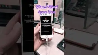 iPhone 7 iCloud bypass Done 