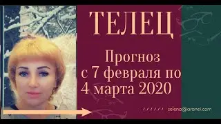 Прогноз ♉️Телец  с 7 февраля по 4 марта 2020