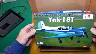 Як-18Т 1:48 . Обзор.