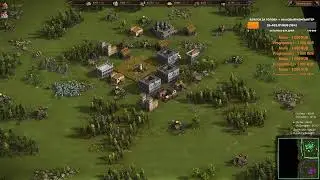 LaPanthera Cossacks 3 - атака Мису против экспериментальной схемы развития...