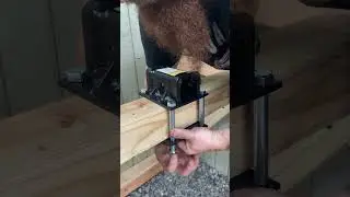 Using hitch adapters to mount grinders to my workbench 