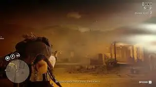 Red Dead Redemption 2 Драка с шизиками