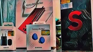 SAMSUNG GALLAXY S22 UTRA, EARBUDS, CHARGER UNBOXING