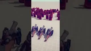 100x SHIELD BEARER vs x10 Canons 