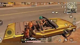 Угнал Золотую МИРАДО с чужим Тимэйтом  в PUBG MOBILE