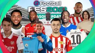 PES 2021 NEW Update Option File Season 2023/2024 - V3 | PES 2021 Season Update