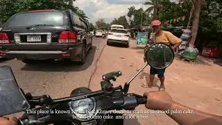 Exploring Siem Reap with Honda Super Cub