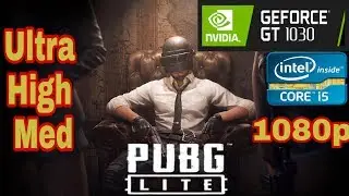 PUBG Lite[PC]-i5-3570 + GT 1030 @ 8GB RAM Gameplay test