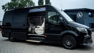 2023 Custom Mercedes Sprinter VIP - Luxury Business in Detail