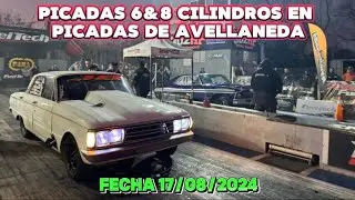 Sábado de 6y8 Cilindros en Picadas de Avellaneda Wilde - Fecha 17/08/2024