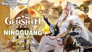 【SanyMuCos】Genshin Impact Ningguang Cosplay Costume Premium Edition Detail Show