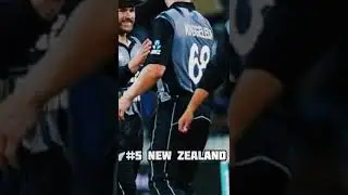 T20 Ranking World Top 5 Teams 
