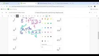 Understanding Fractions as  Exponents    Rational Exponents