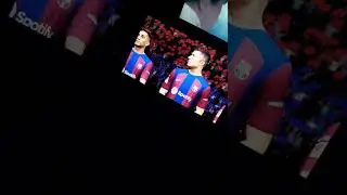 jugando FC24  Barcelona vs Real madrid