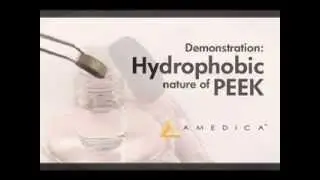 Hydrophobic Nature of PEEK