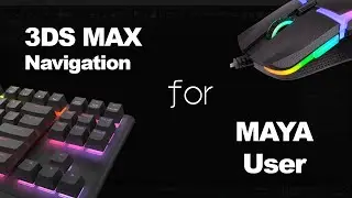 3DS MAX Navigation for MAYA User | Tamil Tutorial