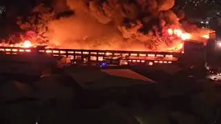 Горит ТЦ Гвоздь 😵😵😵