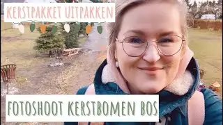 Vlogmas #4 FOTOSHOOT kerstbomen bos en KERSTKAARTEN schrijven | 2020 | Thuis Bij Thess