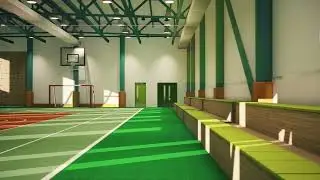 Спортивна зала 3Д