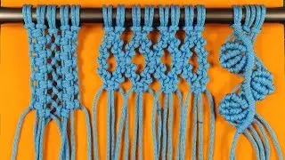 3 Easy Macrame Pattern / Macrame Pattern for beginners step by step