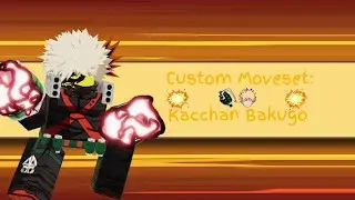 JJS CUSTOM MOVESET SHOWCASE: BAKUGO KATSUKI [ ITS INSANE?!?!]