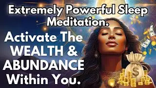 Powerful Affirmations To ATTRACT WEALTH While You Sleep: 8hr Guided Meditation | Abundance is Yours