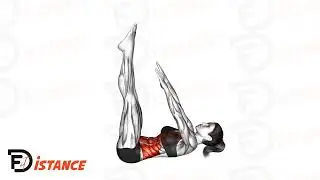 Crunchs jambes tendues