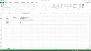 Excel  2013 Tutorial - How to Calculate Running Total