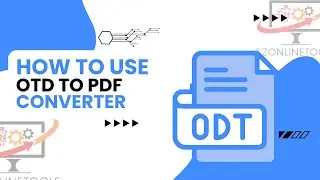 How to Use ODT to Pdf Converter Online By Ezonlinetools.com