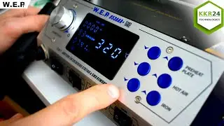БРАТЬ??? Программируемая паяльная станция WEP 853AAA+