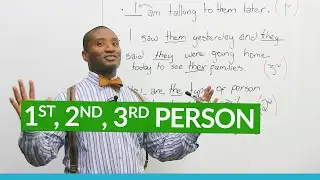 What is First Person? Second? Third?