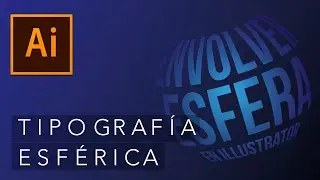 😎How to wrap a sphere with typography in Adobe Illustrator🤯