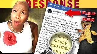Build-A-Bum wants to Know Why You Money Hungry Heauxs Against Struggle Love? @TonyaTko Response
