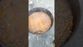Готовим гречневую кашу на паяльной лампе