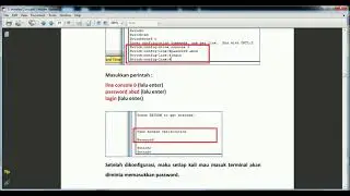 Kelas Cisco Part 8 - Password Console Pada Cisco Packet Tracer